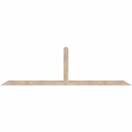 Ekena Millwork Portland Smooth Timber Gable Bracket, Douglas Fir, 96"W x 28"H x 1 1/2"D x 3 1/2"F, 7/12 Pitch GBW096X28X0204POR00SDF